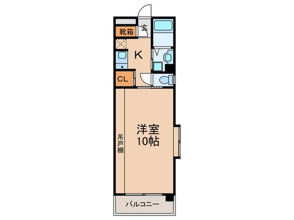 アーバン東山の物件間取画像